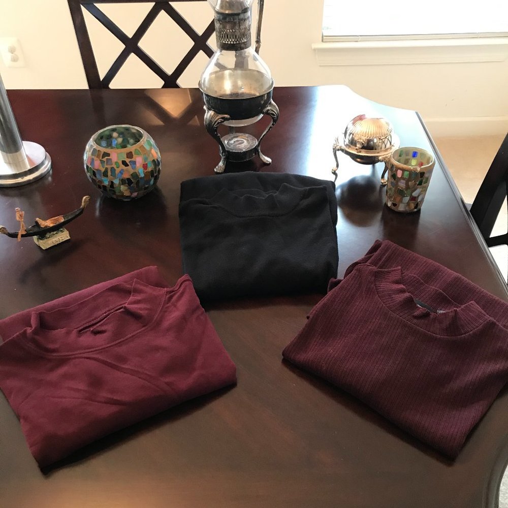 Men's Turtleneck 3-Pullover Combo - XL